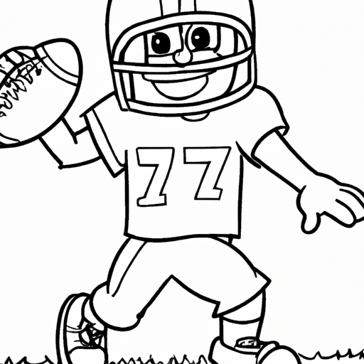 KEL - Kids Football Coloring Activity